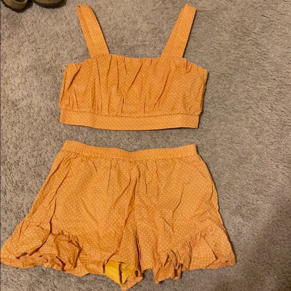 polka dot set